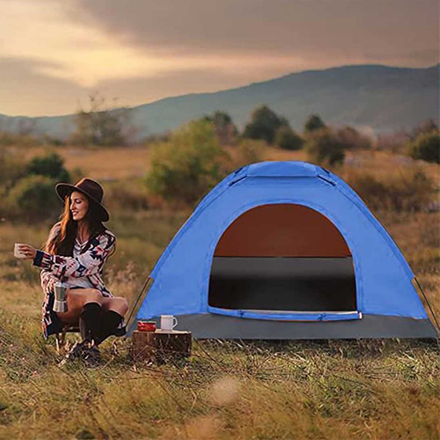 Lightweight Windproof Camping Tent